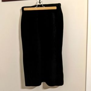 Genuine Suede Pencil Skirt